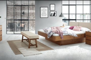 Pat din lemn masiv – adaugă eleganță și calitate în dormitor